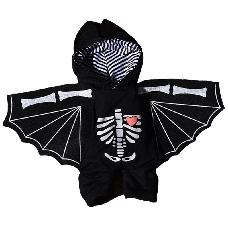 Funny Dog Costume with Novelty Holiday Designs and Adjustable Closures Halloween - Image 2