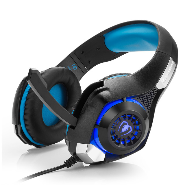 Gaming Headphones with Mic and LED Lights Wired Headset with Microphone USB and 3.5mm Jack - Image 6