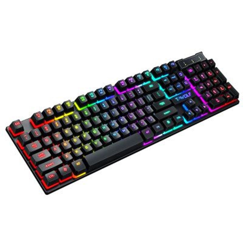 Gaming Keyboard and Ergonomic Mouse Combo Rgb Backlighting and Floating Keycap Design - Image 6