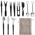 Gardening Tool Set Kit with Miniature Tweezers and Drawstring Pouch for Succulents Lawn Edger - Image 1