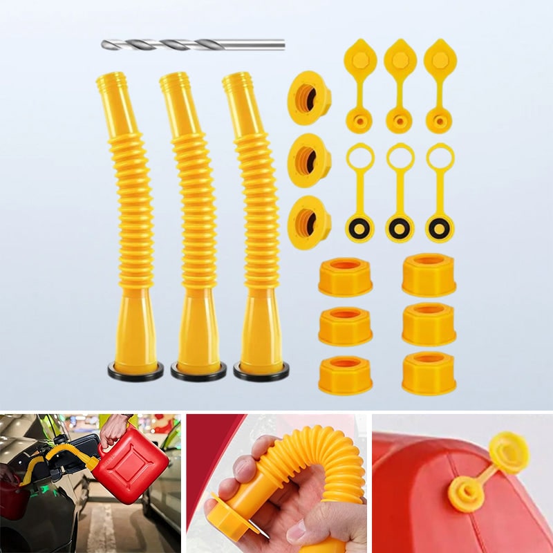 Gas Can Spout and Nozzle Replacement Kit with Flexible Design and Leak-Proof Gaskets - Image 15