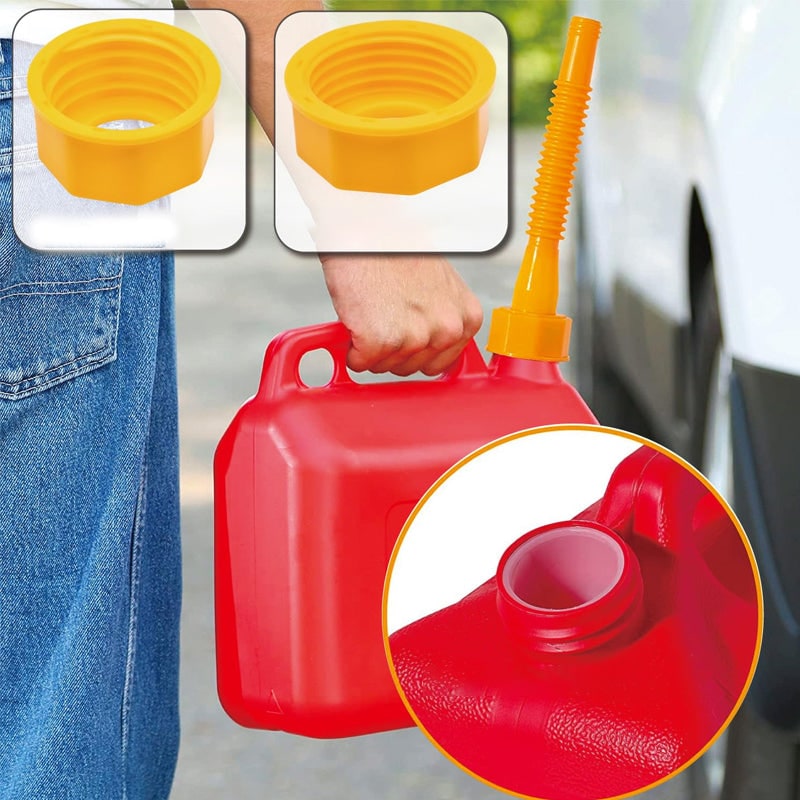 Gas Can Spout and Nozzle Replacement Kit with Flexible Design and Leak-Proof Gaskets - Image 3