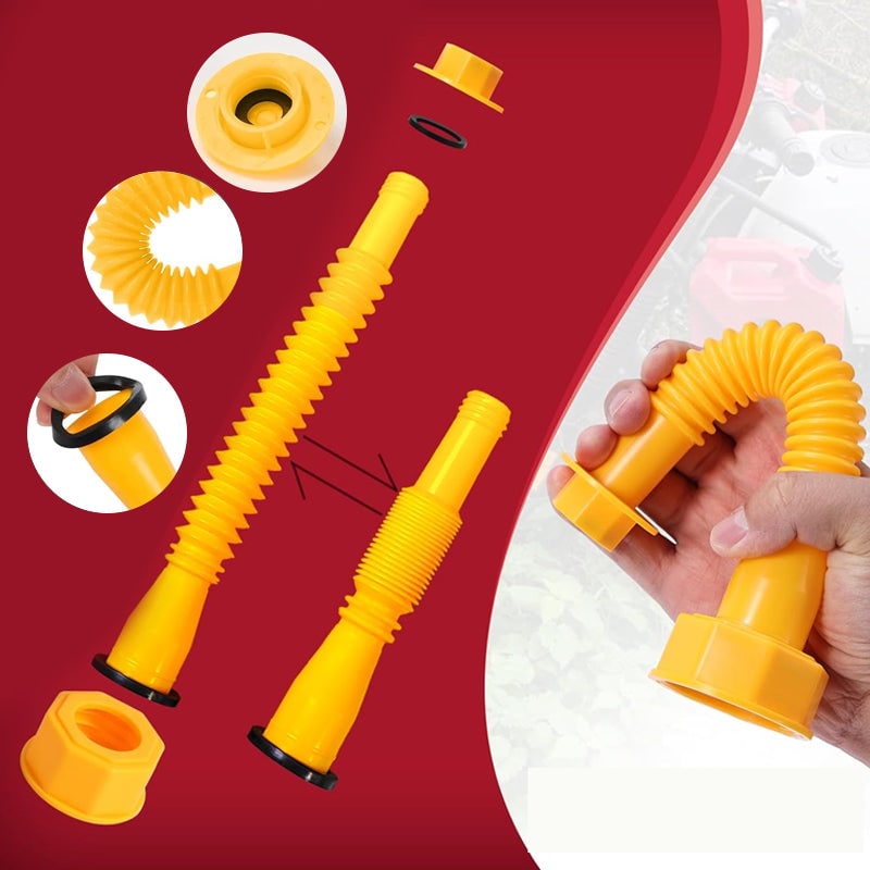 Gas Can Spout and Nozzle Replacement Kit with Flexible Design and Leak-Proof Gaskets - Image 8