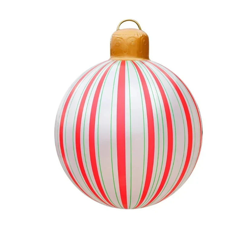 Giant Inflatable Christmas Ornament Bauble for Outdoor Decor with Weather-Resistant PVC - Image 10