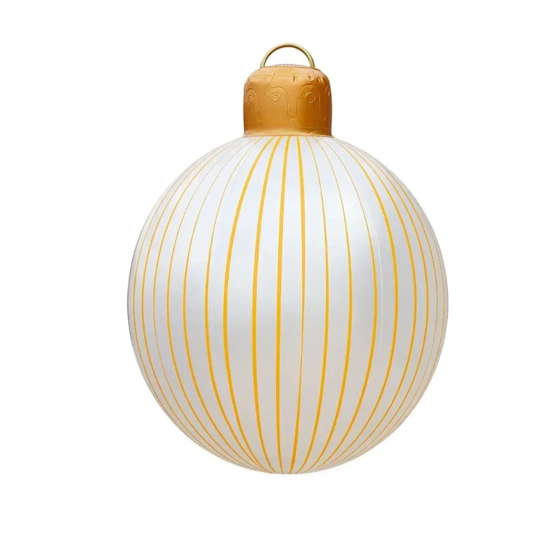Giant Inflatable Christmas Ornament Bauble for Outdoor Decor with Weather-Resistant PVC - Image 9