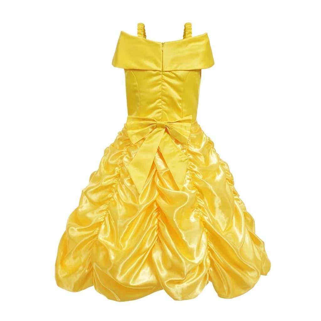 Girls' Halloween Princess Costume and Dresses with Ball Gown Tiara Scepter and Accessories Set - Image 2