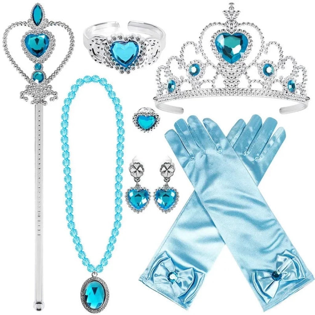Girls' Halloween Princess Costume and Dresses with Ball Gown Tulle Skirt Dress Up - Image 6