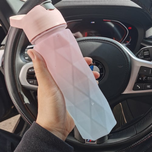 Girls' Misting Water Bottle Reusable Drink with Spray Trigger Flip-Top Cap Insulated - Image 14