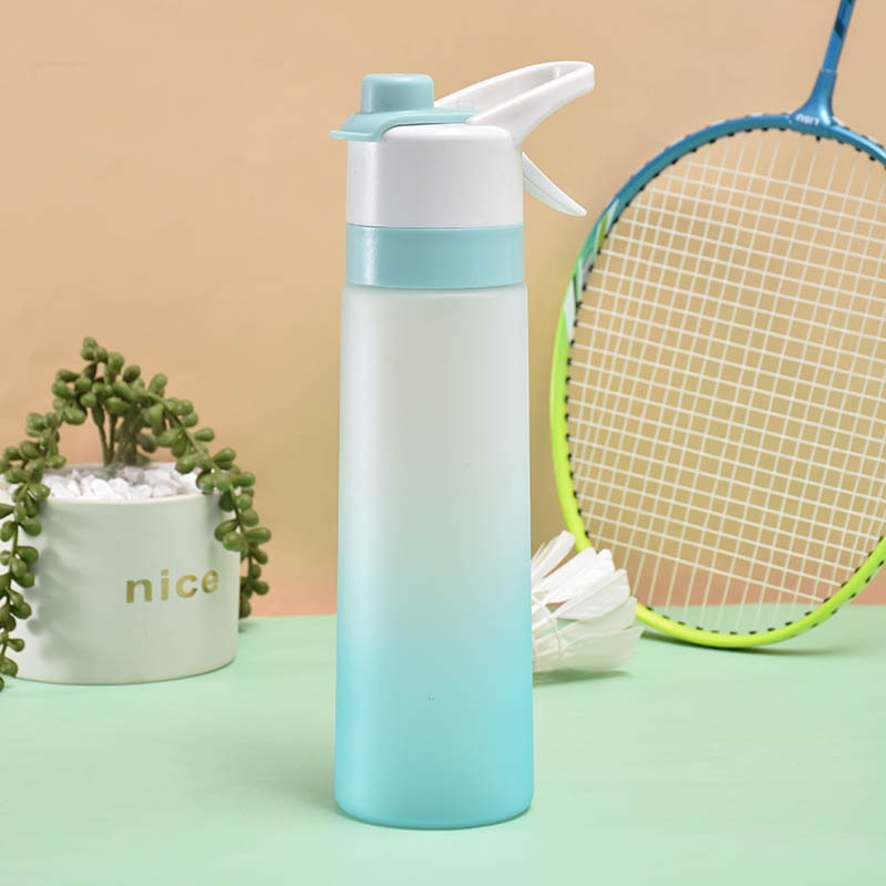 Girls' Misting Water Bottle Reusable Drink with Spray Trigger Flip-Top Cap Insulated - Image 17