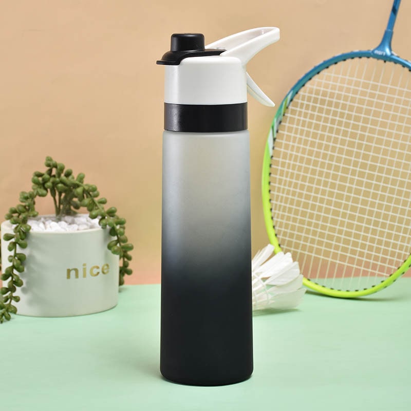 Girls' Misting Water Bottle Reusable Drink with Spray Trigger Flip-Top Cap Insulated - Image 23