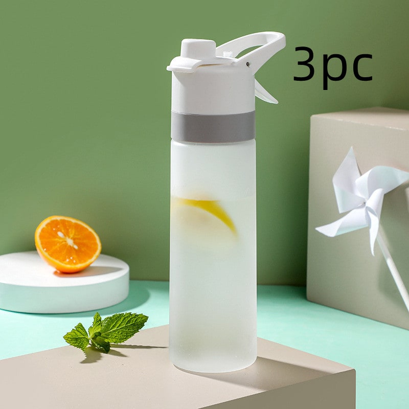 Girls' Misting Water Bottle Reusable Drink with Spray Trigger Flip-Top Cap Insulated - Image 28