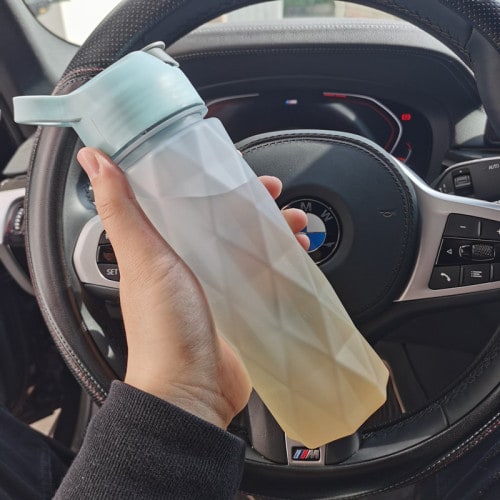 Girls' Misting Water Bottle Reusable Drink with Spray Trigger Flip-Top Cap Insulated - Image 39