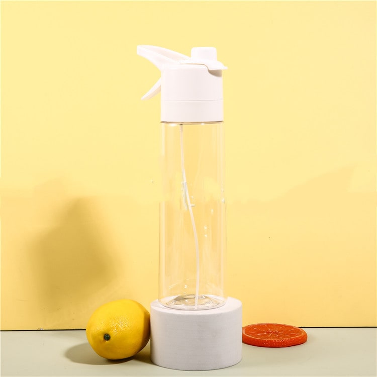 Girls' Misting Water Bottle Reusable Drink with Spray Trigger Flip-Top Cap Insulated - Image 40