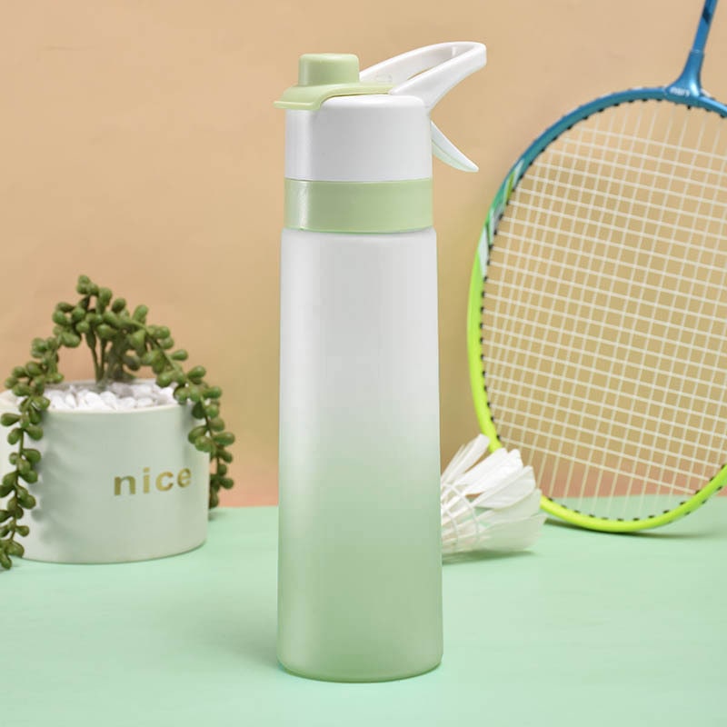 Girls' Misting Water Bottle Reusable Drink with Spray Trigger Flip-Top Cap Insulated - Image 43