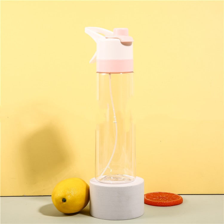 Girls' Misting Water Bottle Reusable Drink with Spray Trigger Flip-Top Cap Insulated - Image 45