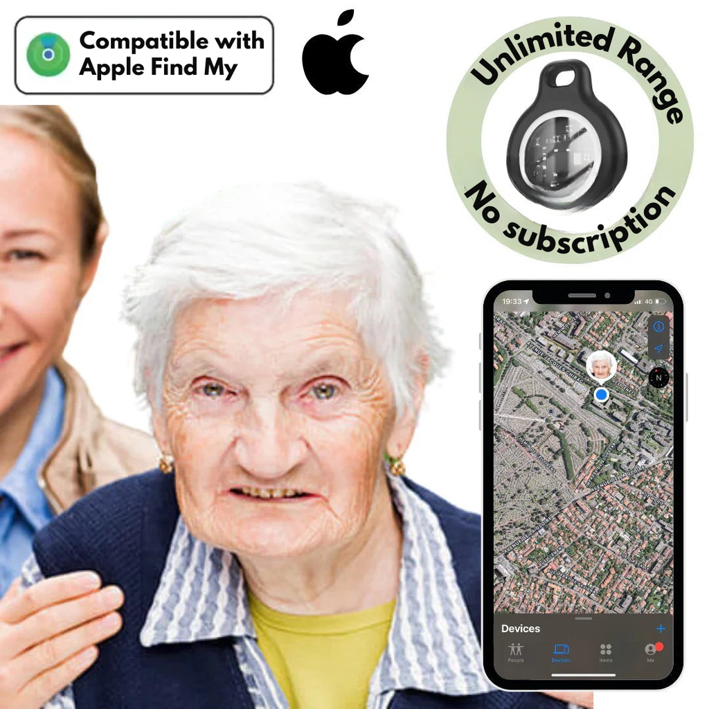 GPS Tracker Bluetooth Wireless Silicone Keychain Case Travel Smart - Image 4