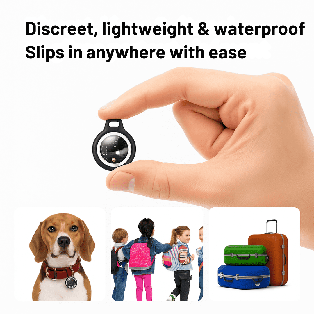 GPS Tracker Bluetooth Wireless Silicone Keychain Case Travel Smart - Image 9