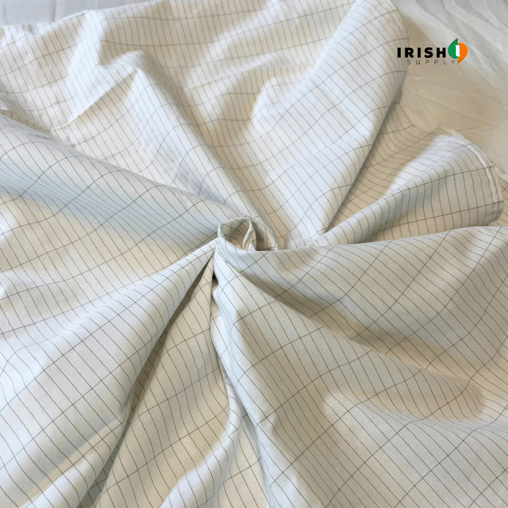 Grounding Earthing Bed Sheet with Conductive Grid and Snap-On Cord Queen Size Set - Image 7