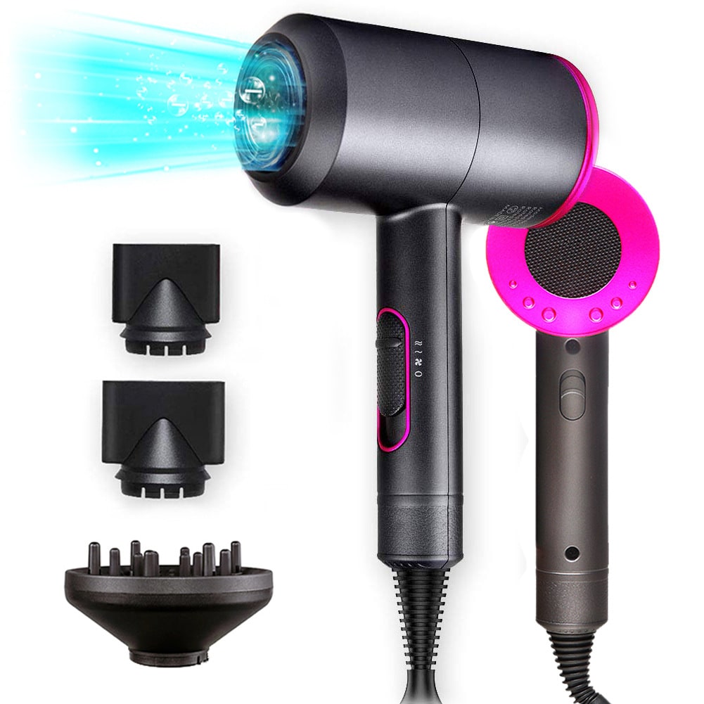 Hair Dryer Blow with Diffuser and Concentrator Nozzles Universal Attachment - Image 5