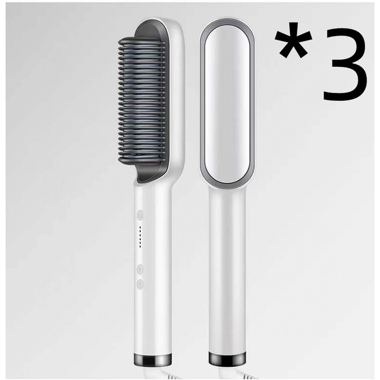 Hair Straightener Brush Ceramic Flat Iron Cordless Design and Adjustable Temperature Control - Image 10