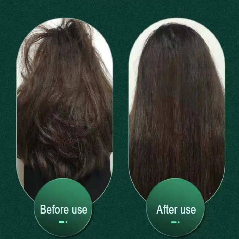 Hair Straightener Brush Ceramic Flat Iron Cordless Design and Adjustable Temperature Control - Image 11