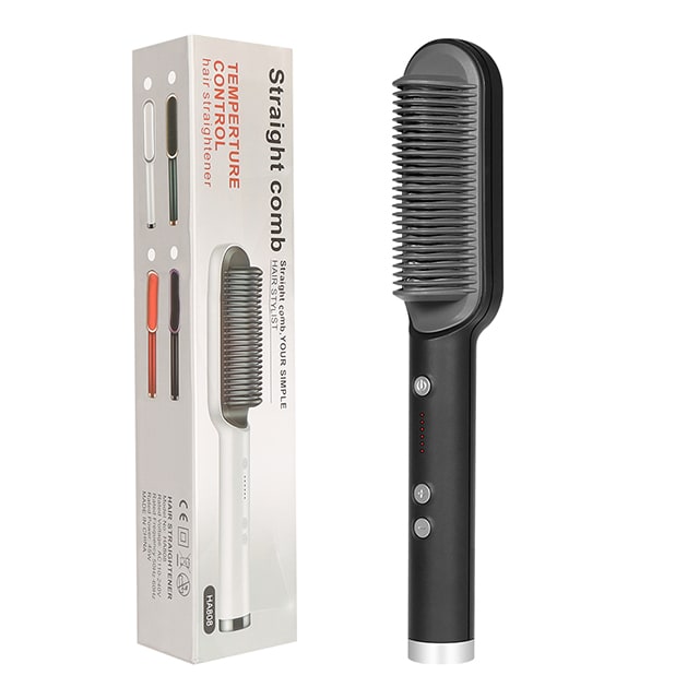 Hair Straightener Brush Ceramic Flat Iron Cordless Design and Adjustable Temperature Control - Image 27