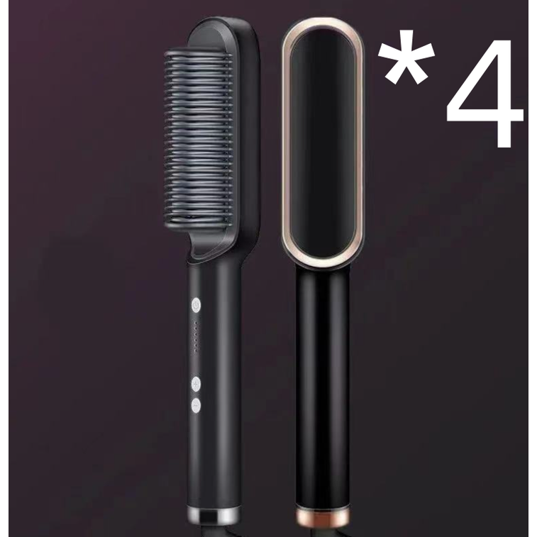 Hair Straightener Brush Ceramic Flat Iron Cordless Design and Adjustable Temperature Control - Image 28