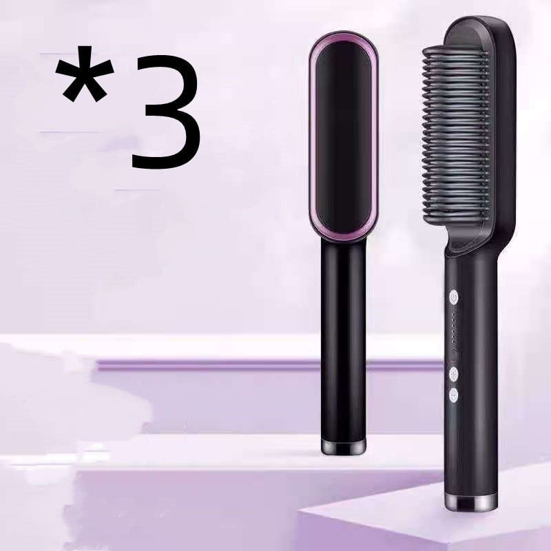 Hair Straightener Brush Ceramic Flat Iron Cordless Design and Adjustable Temperature Control - Image 30
