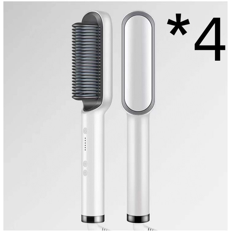 Hair Straightener Brush Ceramic Flat Iron Cordless Design and Adjustable Temperature Control - Image 41