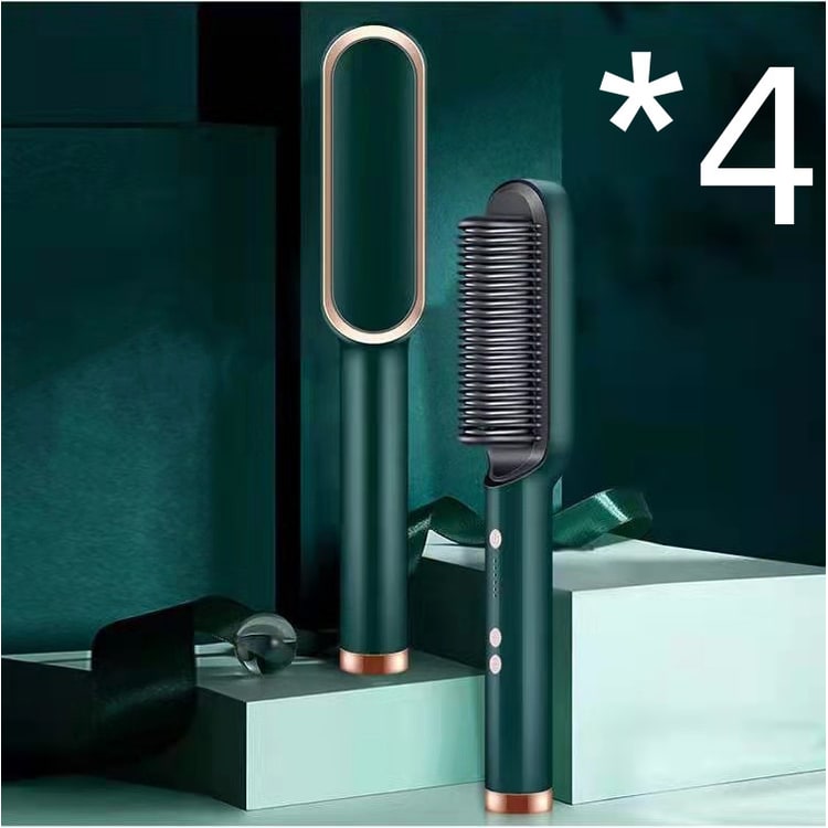 Hair Straightener Brush Ceramic Flat Iron Cordless Design and Adjustable Temperature Control - Image 42
