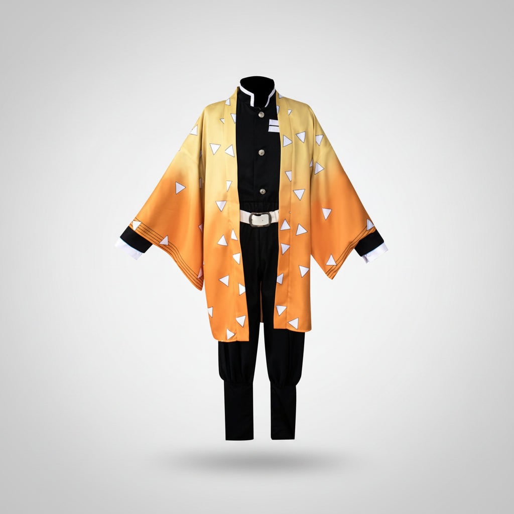 Halloween Anime Cosplay Costume and Outfits Set with and LED for Character Fans - Image 2