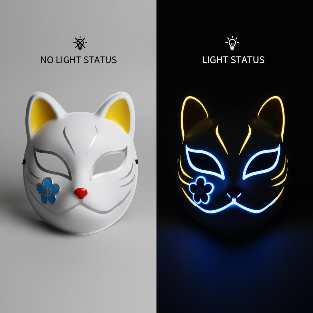 Halloween Anime Cosplay Costume and Outfits Set with and LED for Character Fans - Image 4