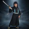 Halloween Anime Cosplay Costume and Outfits with High Collar Wide Sleeves Samurai Style - Image 1