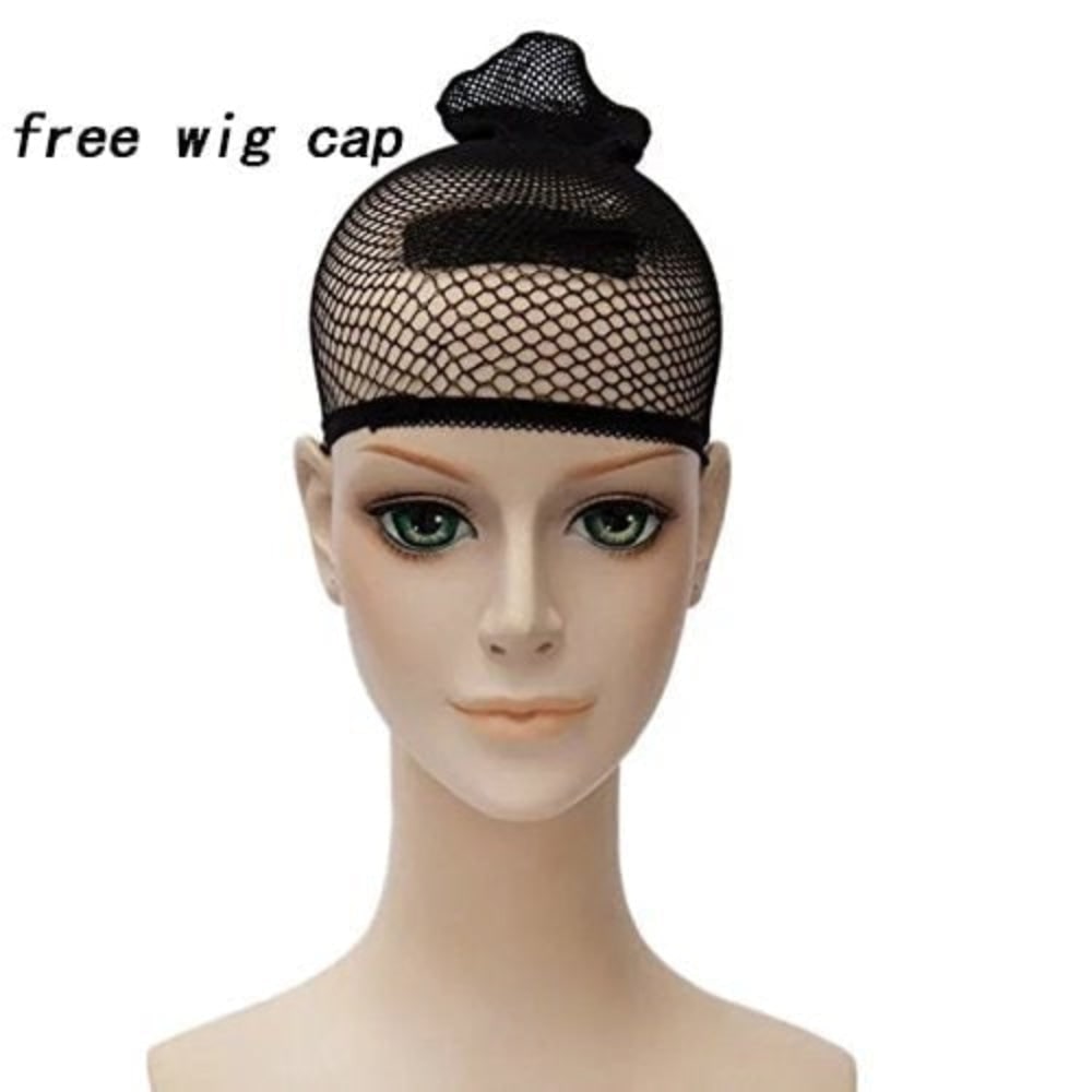 Halloween Anime Cosplay Costume Wig with Long Wavy Styling for Dress Up and Party Events - Image 18