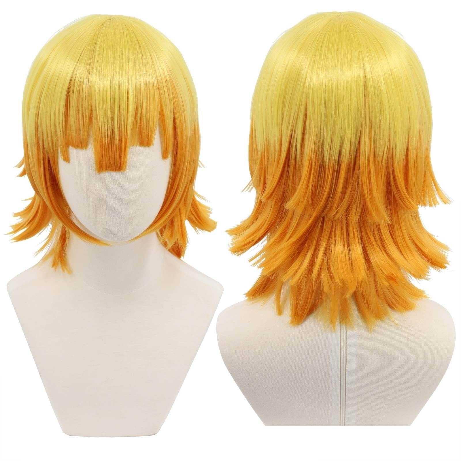 Halloween Anime Cosplay Costume Wig with Long Wavy Styling for Dress Up and Party Events - Image 3