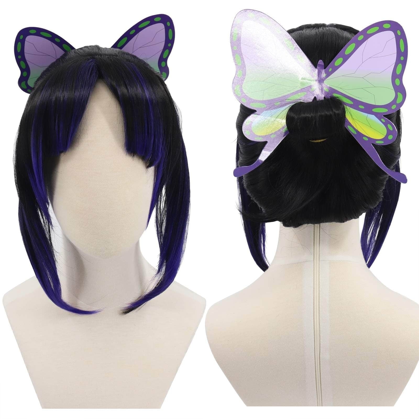 Halloween Anime Cosplay Costume Wig with Long Wavy Styling for Dress Up and Party Events - Image 5