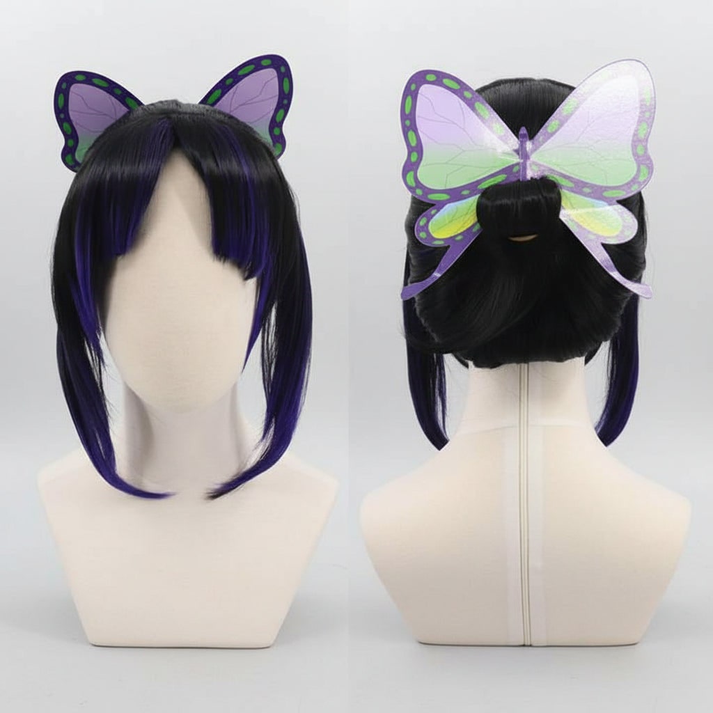 Halloween Anime Cosplay Costume with Japanese Character Accessories Kimono Haori and Set - Image 3