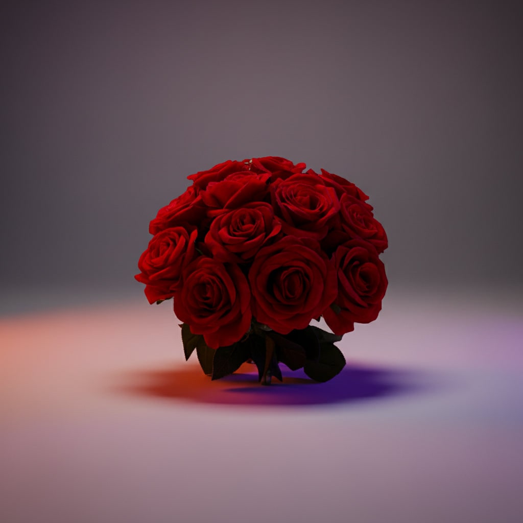 Halloween Artificial Roses Bulk Big Bouquet with Realistic Petals for Seasonal Decoration - Image 9