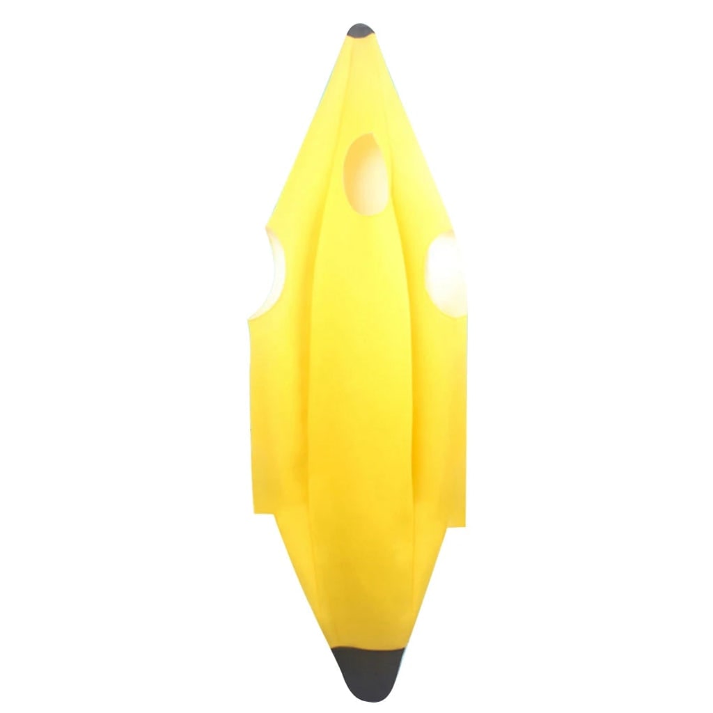 Halloween Banana Costume Suit with Face Cutout and Slip-On Design - Image 3
