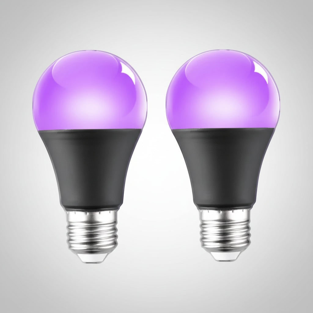 Halloween Black Light LED Bulb Energy Efficient UV for Party Decoration E26 - Image 1