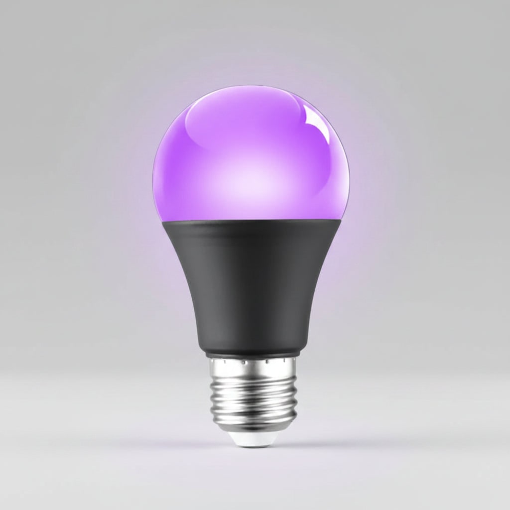 Halloween Black Light LED Bulb Energy Efficient UV for Party Decoration E26 - Image 2