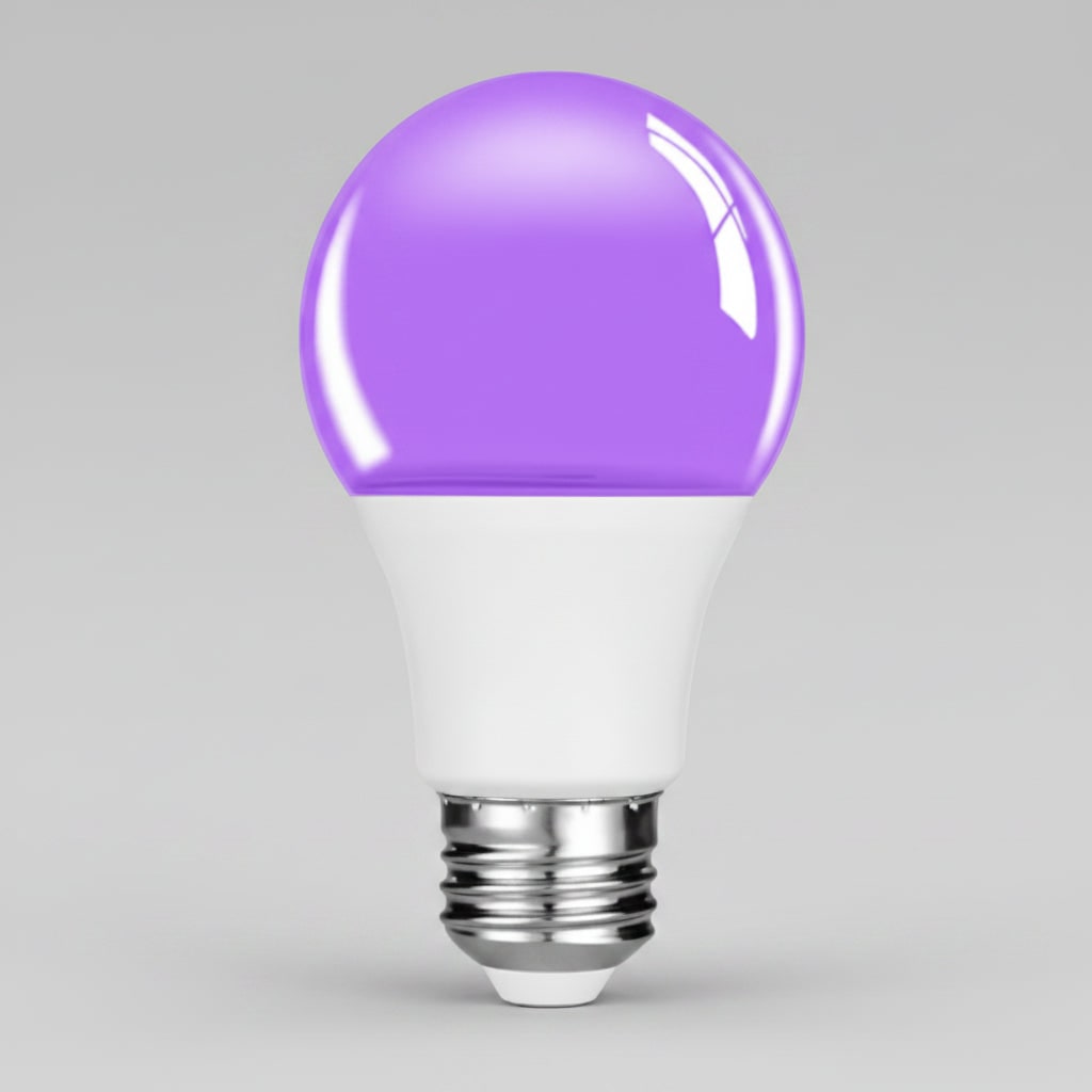 Halloween Black Light LED Bulb Energy Efficient UV for Party Decoration E26 - Image 3