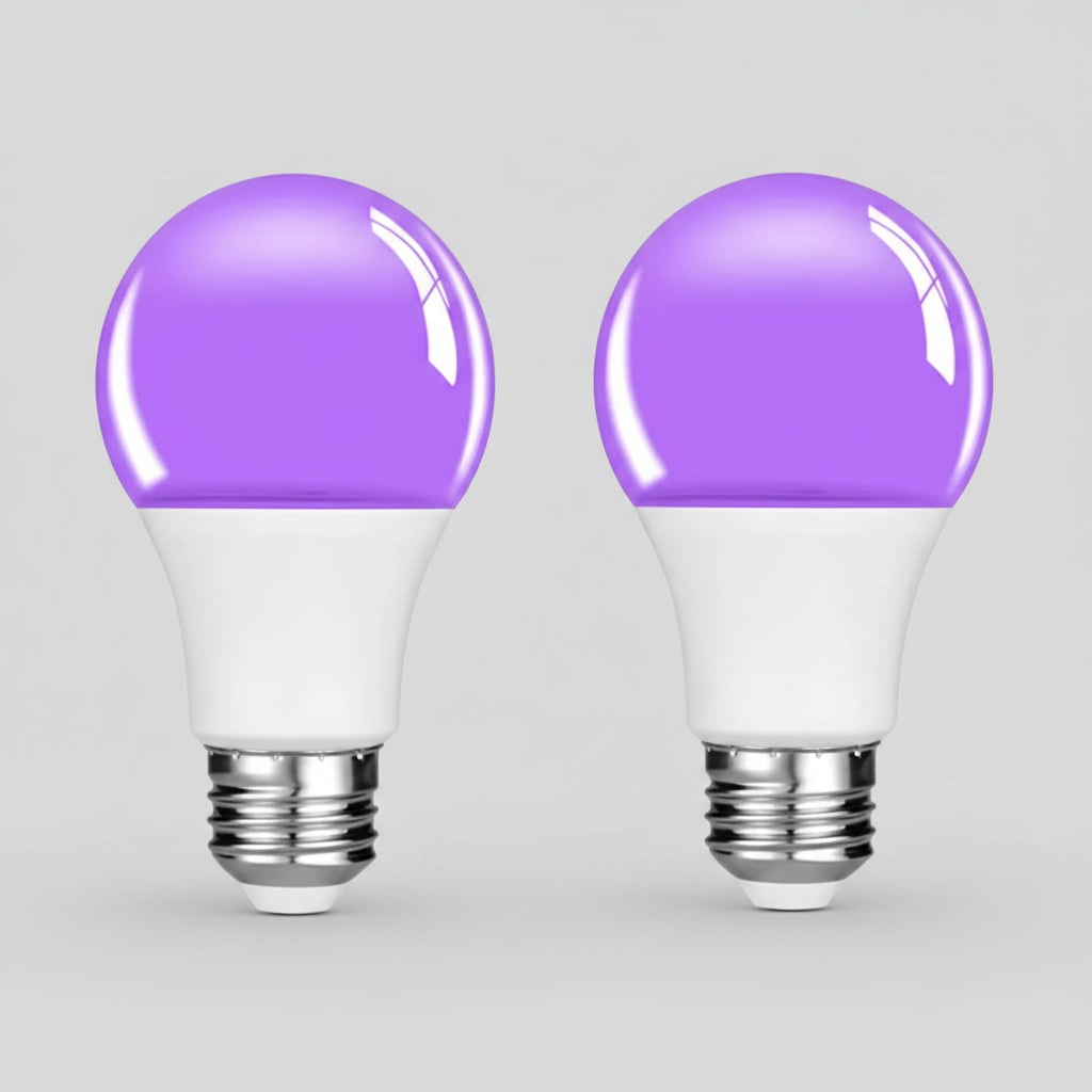 Halloween Black Light LED Bulb Energy Efficient UV for Party Decoration E26 - Image 4