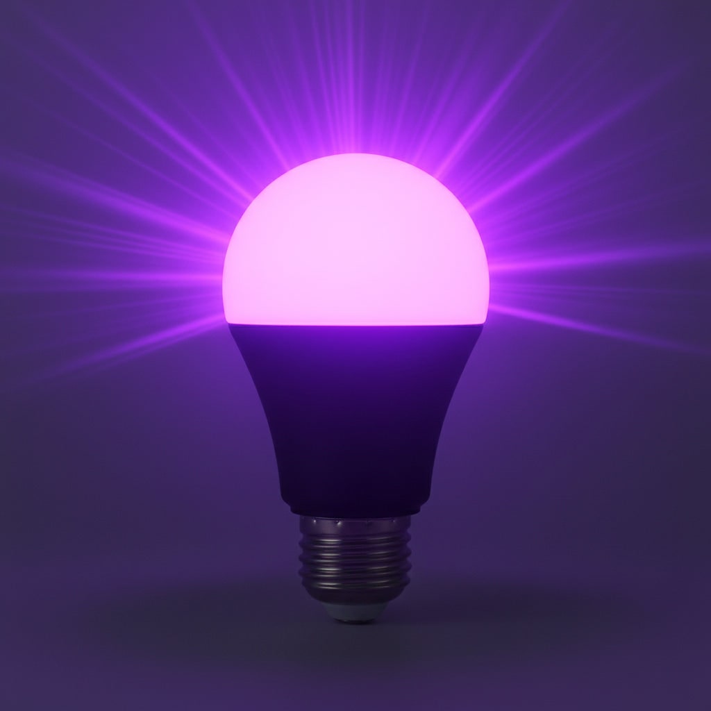 Halloween Black Light LED Bulb Energy Efficient UV for Party Decoration E26 - Image 6