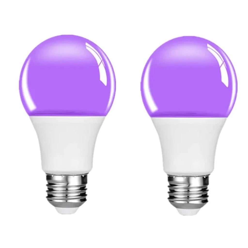 Halloween Blacklight Bulb LED UV Glow Effect A19 for Party Decoration and Haunted House E26 - Image 5
