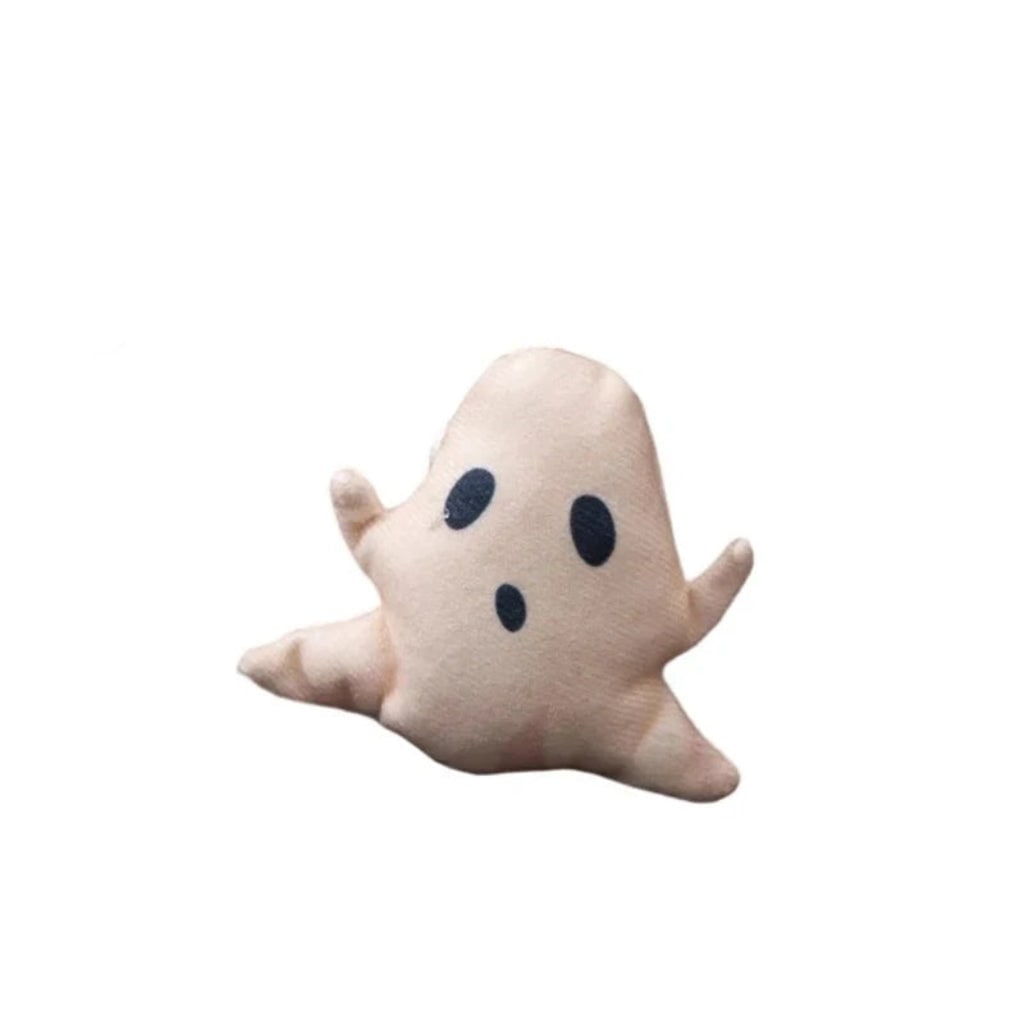 Halloween Cat Toys for Interactive Plush Play with Catnip Ghost and Pumpkin Designs Biting - Image 7