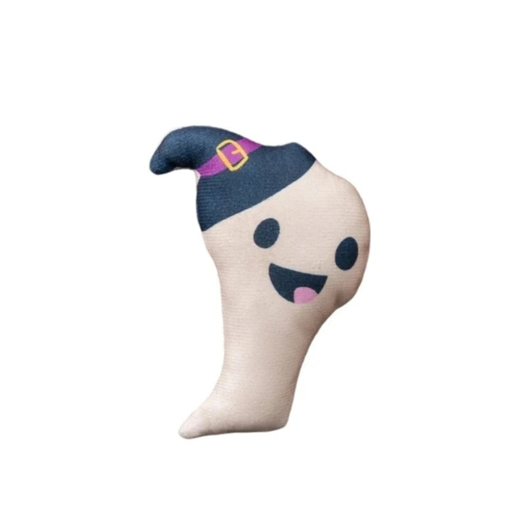 Halloween Cat Toys for Interactive Plush Play with Catnip Ghost and Pumpkin Designs Biting - Image 8