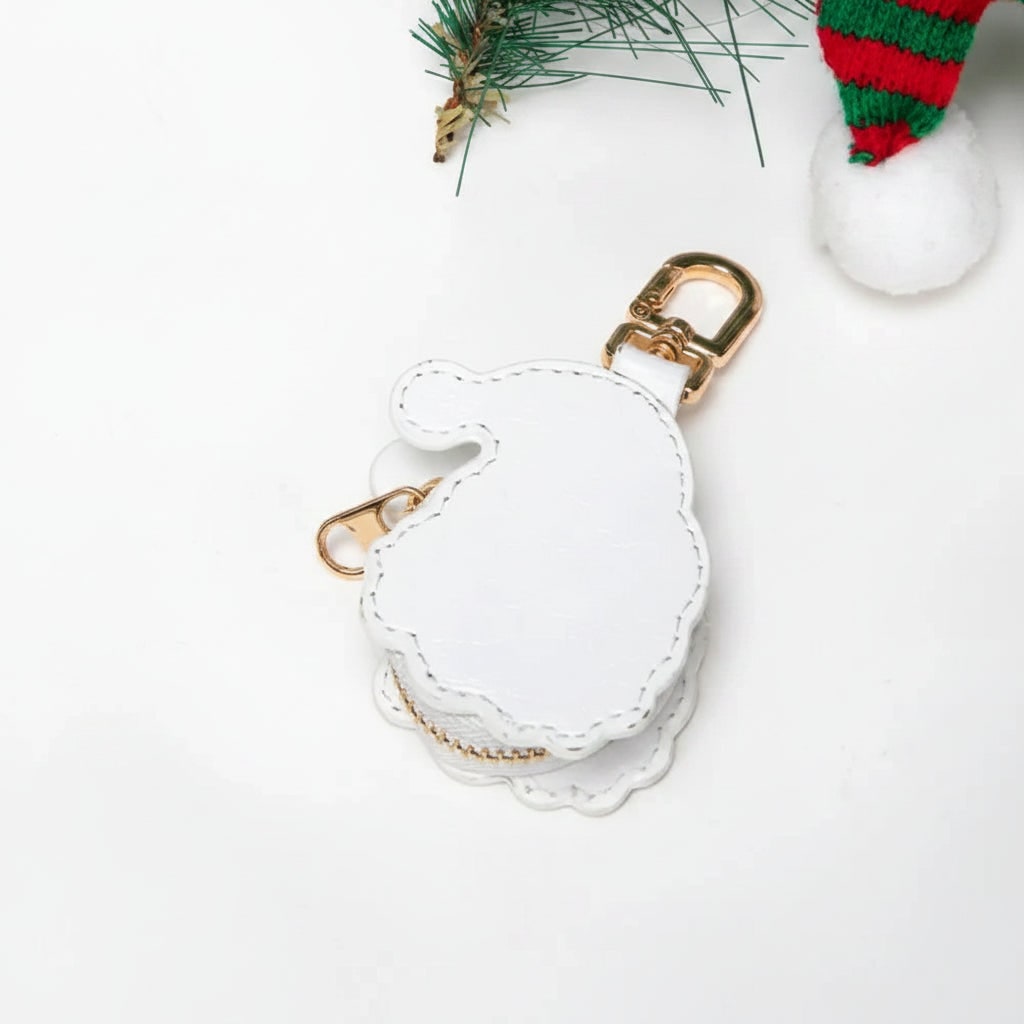 Halloween Coin Purse Keychain with Key Holder and Zippered Faux Leather Pouch - Image 7