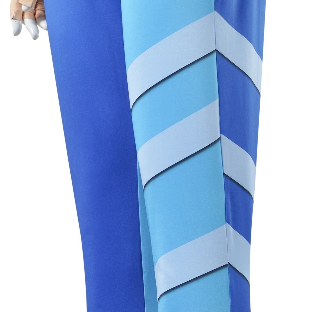 Halloween Cosplay Costume with Cropped Jacket and Fingerless Gloves Sailor - Image 6