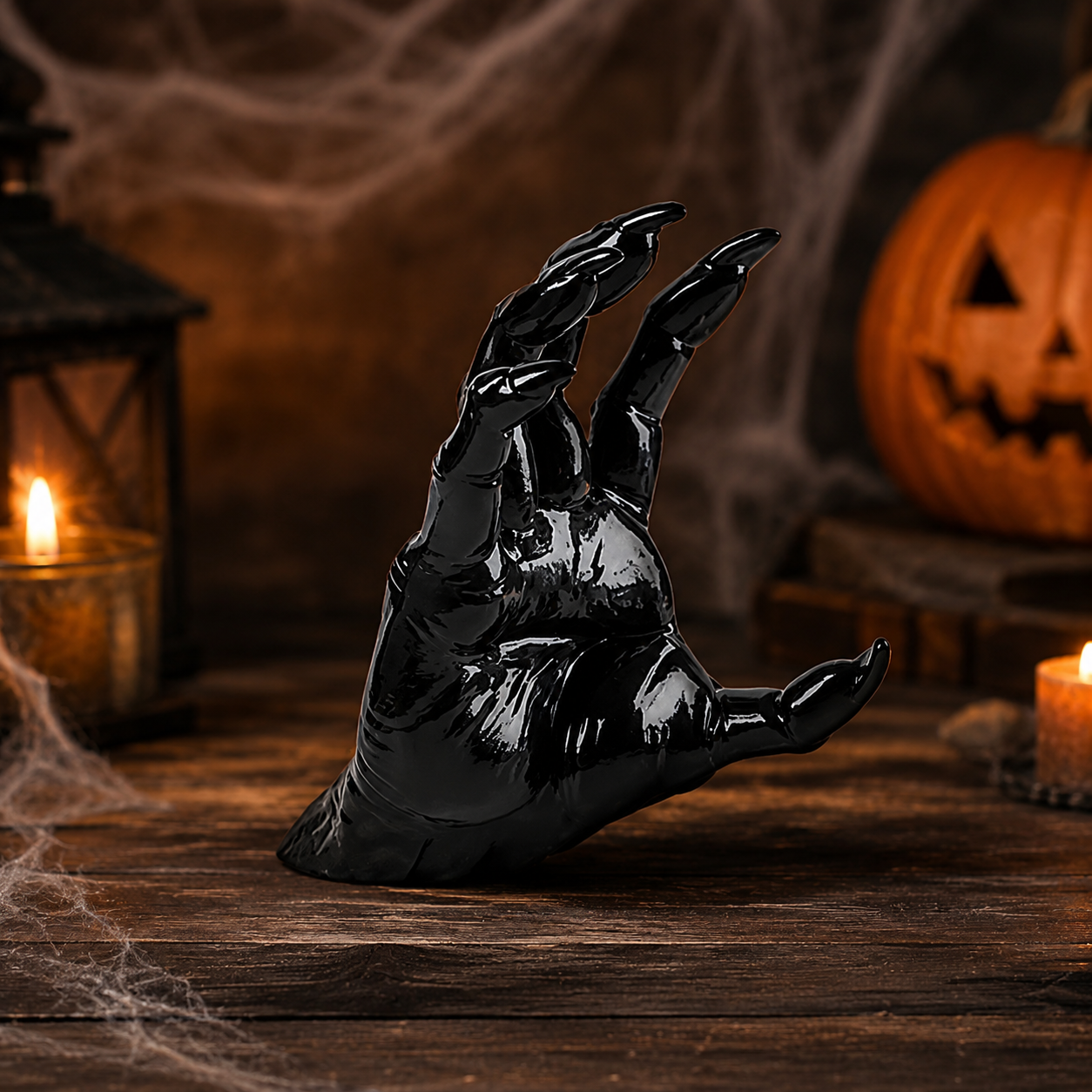 Halloween Creepy Hand Wall Candle Holder and Candlestick Stand for Gothic Decoration - Image 3